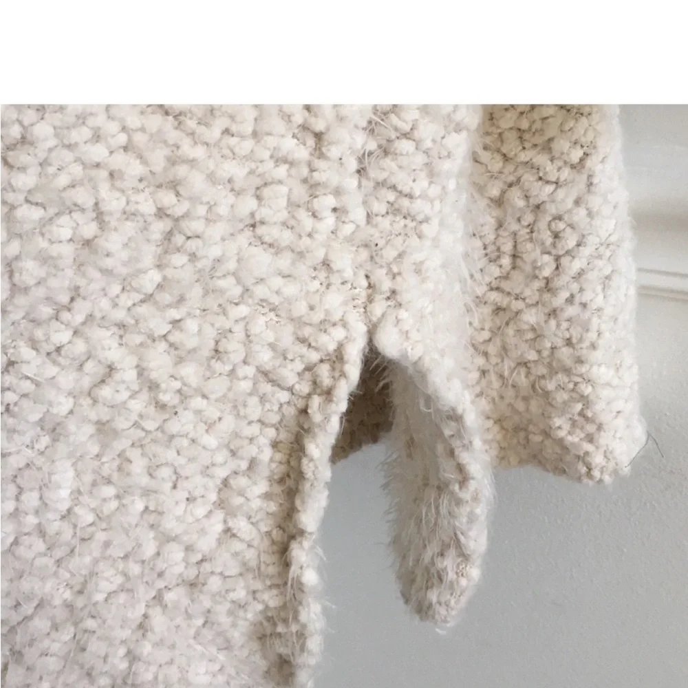 POL Fuzzy Mohair Duster Open Cardigan Size Medium - Picture 4 of 7